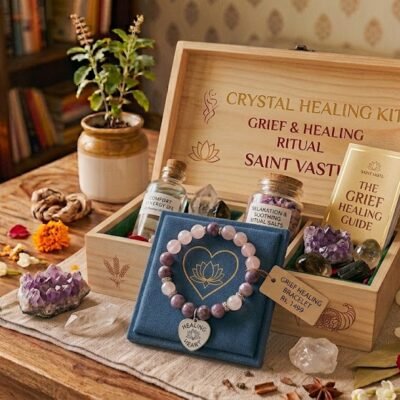 Crystal Healing Bracelet for Grief