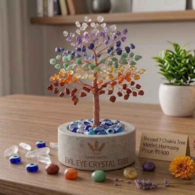 7 Chakra Crystal Tree
