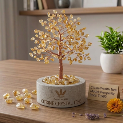 Citrine Crystal Tree