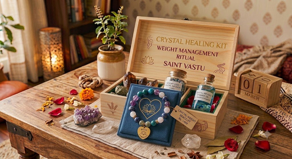 Crystal Healing Bracelet for Weight Management