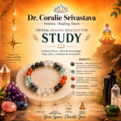 Crystal Healing Bracelet for Study