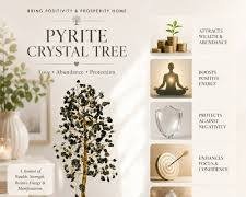 Pyrite Crystal Tree