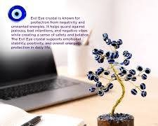 Evil Eye Crystal Tree