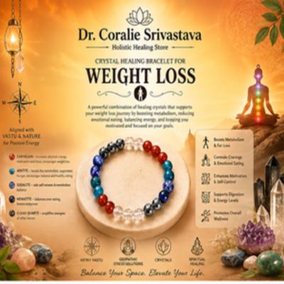 Crystal Healing Bracelet for Weight Management